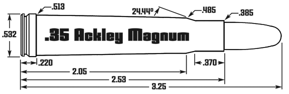 .35 Ackley Magnum (P.O. Ackley Data)